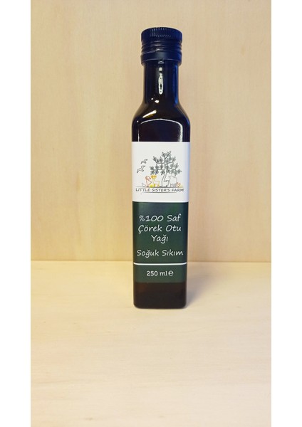 Soğuk Pres Çörek Otu Yağı 250 ml