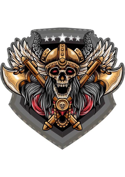 Motosiklet Sticker 12 cm