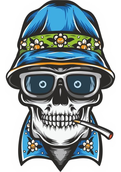 Kurukafa Kuru Kafa Sticker 00551 10X6,5 cm