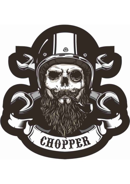 Chopper Kurukafa Sticker - 13060 (12 x 11.5 Cm)