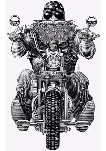 Zobarmarkt Gangstar Sticker, 12 cm