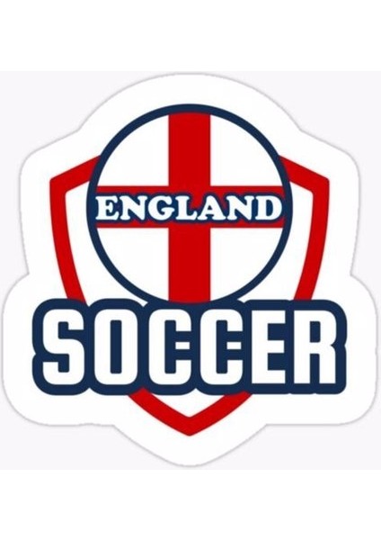 Zobar Markt England Futbol Sticker Çıkartma Oto Araba Camı Duvar Oda Laptop 15 cm