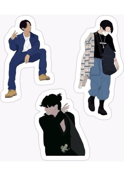 Zobarmarkt Asi Çocuk Defter Ajanda Planner Bullet Journal Laptop Sticker, 5 cm