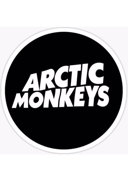 Zobarmarkt Arctic Monkeys Defter Ajanda Planner Laptop Sticker, 5 cm