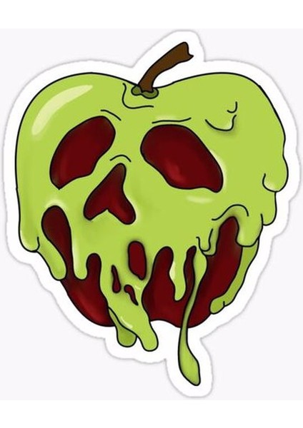 Zobarmarkt Hallowen Temalı Defter Ajanda Planner Laptop Sticker, 5 cm