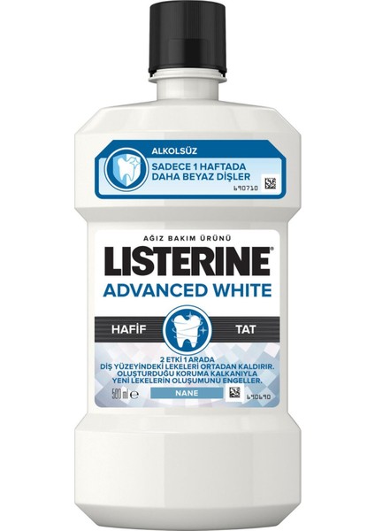 Advanced White Hafif Tat 500 ml Diş Beyazlatma Ürünü