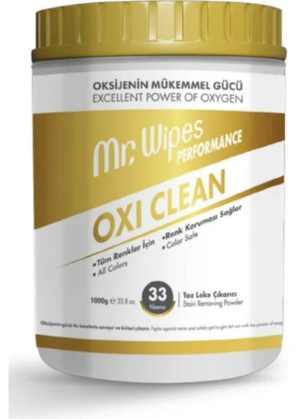 Mr.wipes Performans Oxi Clean Leke Çıkarıcı 1 kg