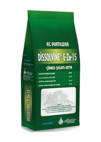 Dissolvine E-Zn-15 Çiçeklendirici ve Polen Artırıcı Gübre 1 kg