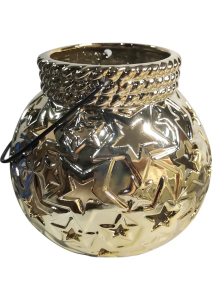 Star Mumluk Gold 14X14 cm