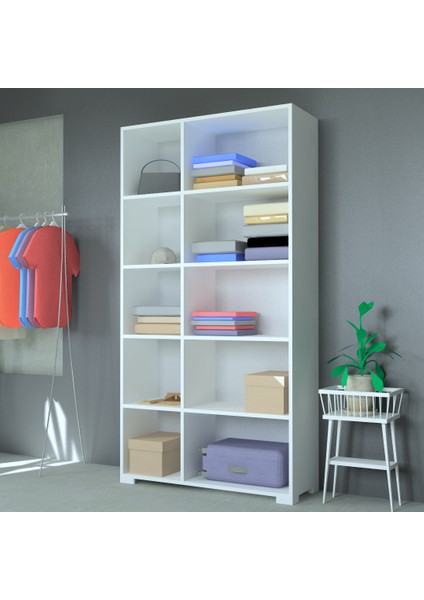 Açik Raflı Gi̇ysi̇ Odası Dolabı