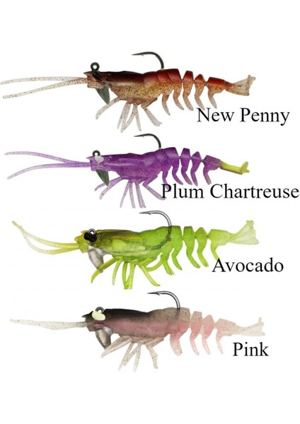 3D Shrimp Rtf 12.5cm 14G Silikon Karides fiyatları