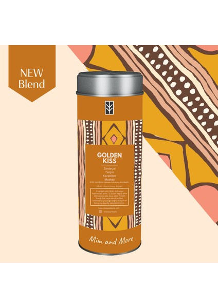 Golden Kiss Blend - Zerdeçallı Baharat Harmanı, 80 Gr fiyatları