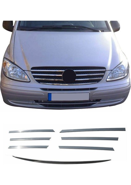 Mercedes Vito W-639 2003-2010 Ön Panjur 7 Parça modelleri