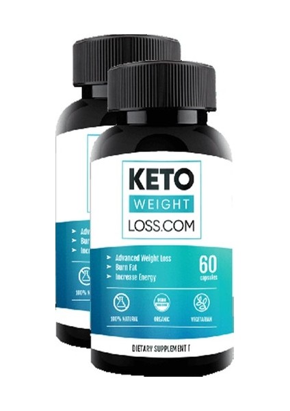 Hologramlı Keto Weight Loss 60'lı x 2 Kutu