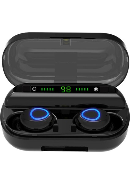 V10 LED Dijital Güç Ekranlı Tws Bt 5.0 Stereo Kablosuz Mini Kulaklık (Yurt Dışından)
