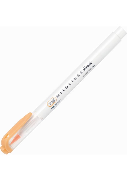 Mildliner Brush Pen Fırça Uçlu Kalem Mild Orange