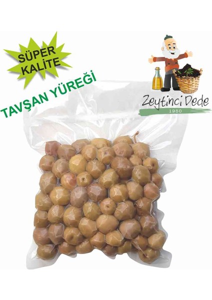 Zeytinci Dede Antalya Tavşan Yüreği Zeytin 1 kg