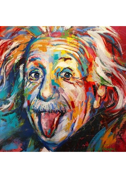 Albert Einstein Sayılarla Boyama Seti Rulo 40 x 50 cm