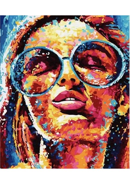 Aslının Rüyası Sayılarla Boyama Seti Rulo 40 x 50 cm