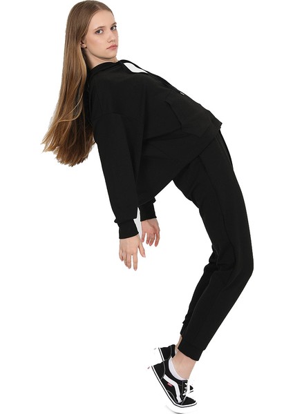 Sports&loungewear Kadın Siyah Günlük Stil Eşofman Altı WJFJG02-COMFY-SYH modelleri