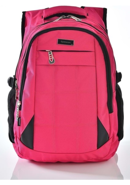 Yarasa Sırt Çantası Pembe Suya Dayanıklı Ergonomik Tasarım Unisex 45x35x20 cm