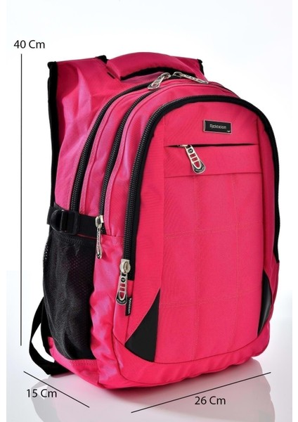 Yarasa Sırt Çantası Pembe Suya Dayanıklı Ergonomik Tasarım Unisex 45x35x20 cm fiyatları