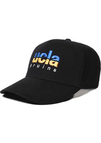 OSOS Siyah Baseball Cap Nakışlı Unisex Şapka
