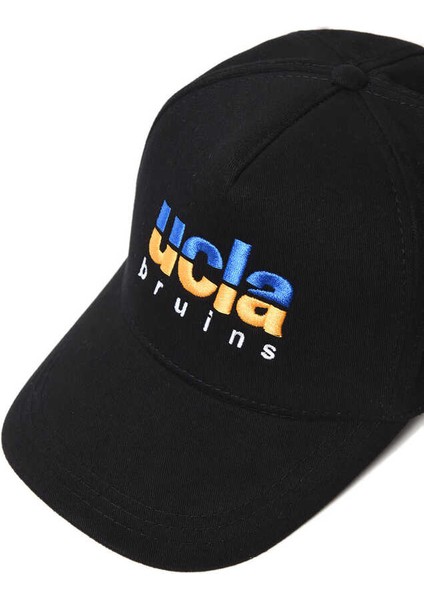 OSOS Siyah Baseball Cap Nakışlı Unisex Şapka