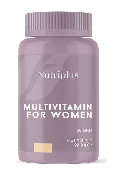 Nutrıplus Multıvıtamın Kadın 60 Kapsül