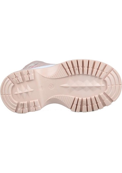 Bücür Ortopedı Marka Sesi 202-166 Elsalı Pudra Çocuk Bot modelleri