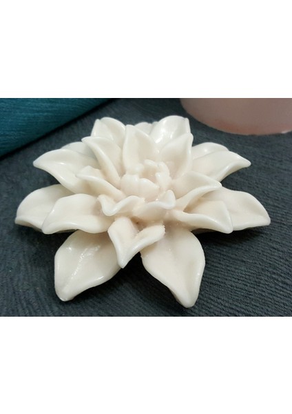 3 Boyutlu Dahlia Çiçek Yıldız Çiçek Silikon Kalıp K-095 modelleri