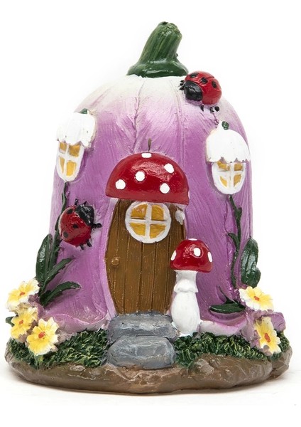 Üç Boyut Çiçek Ev Mantar Uğur Böceği Silikon Kalıp K-144