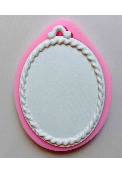 Oval Pano Sabun ve Kokulu Taş Silikon Kalıp K-149 fiyatları