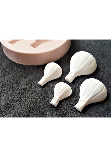 4'lü Minyatür 3cm Uçan Balon Silikon Kalıp K-210 modelleri