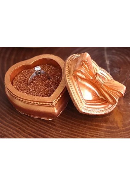 Kurdele Fiyonk Dekorlu 5,5cm Mini Kutu Silikon Kalıp K-218 indirimleri