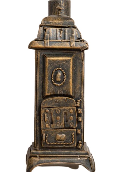 Nostaljik Metal Soba Kumbara 22CM