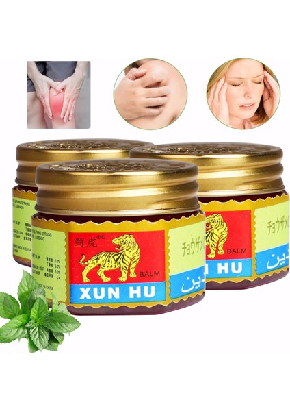 Feli's Çin Yağı Xun Hu Tiger Balm Kaplan Masaj Kremi