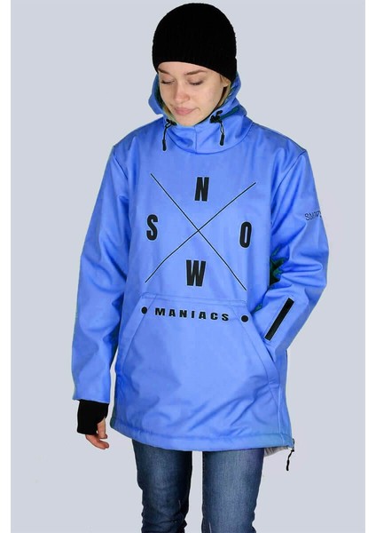 Snow Maniacs Kar Montu, Özel Tasarım Mavi Snowboard Montu