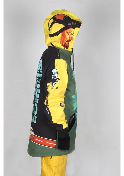 SS5590 Breaking Bad Kadın Kayak Montu, Snowboard Montu