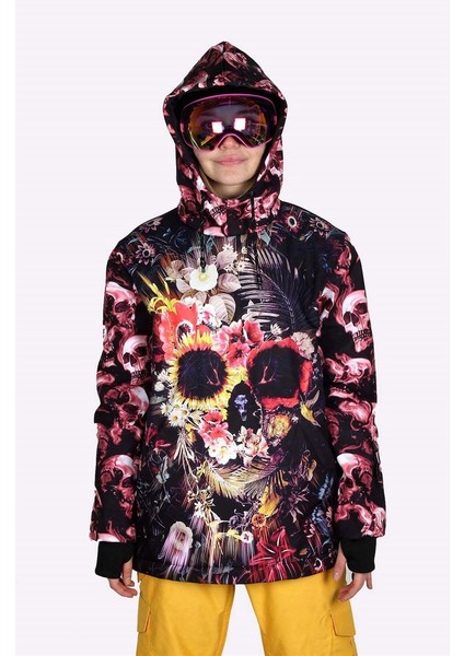SS7632 / Flower Skull Bayan Snowboard ve Kayak Montu