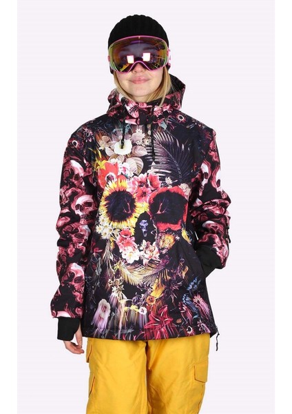 SS7632 / Flower Skull Bayan Snowboard ve Kayak Montu fiyatları