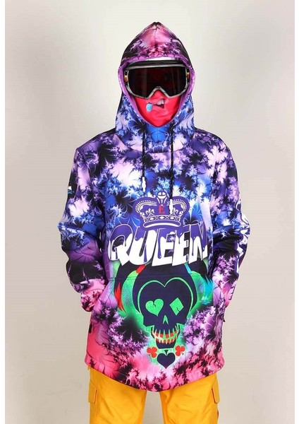 Harley Quinn Snowsea Outdoor Kadın Mor Mont SS5572