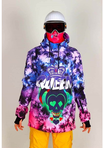 Harley Quinn Snowsea Outdoor Kadın Mor Mont SS5572