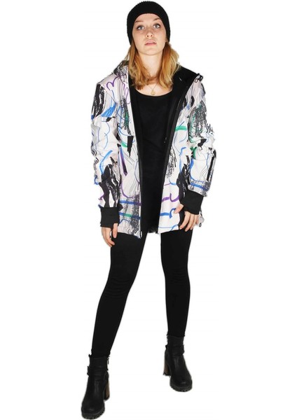 Özel Tasarım Fermarlı Bayan SS8009 Kayak ve Snowboard Montu