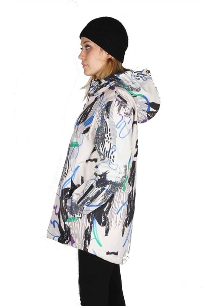 Özel Tasarım Fermarlı Bayan SS8009 Kayak ve Snowboard Montu fırsatları