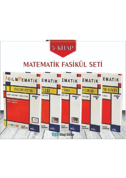 Acil Yayınları Matematik Fasikül Set 5 Kitap