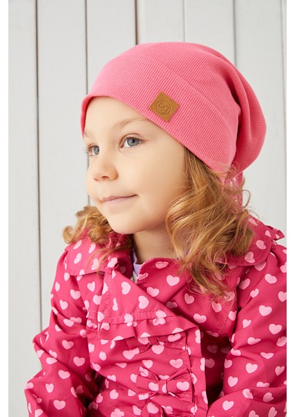 Kız Bebek Çocuk Pembe Şapka Bere El Yapımı Rahat Cild Dostu %100 Pamuklu Kaşkorse fiyatları