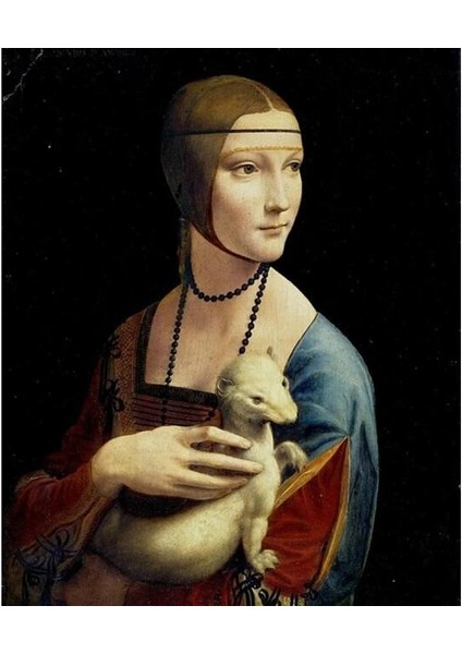 Leonardo Da Vinci Eserleri Sayılarla Boyama Seti Rulo 40 x 50 cm