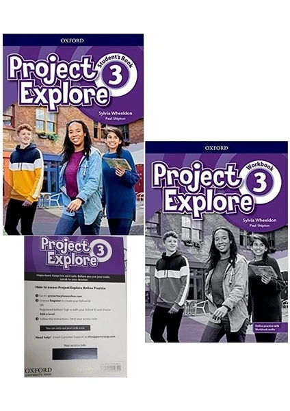 Oxford University Press Project Explore 3 Student's Book + Workbook-Online Practice