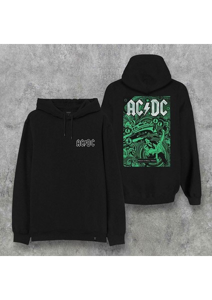 Ac/dc Kapüşonlu Sweatshirt